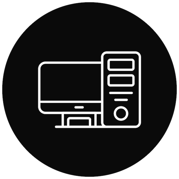 computer icon vector image can be used for web store