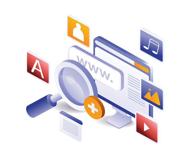 Computer internet website information data lots