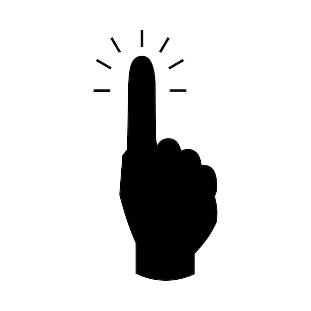 Computer Mouse Click Cursor Arrow Icon Illustration