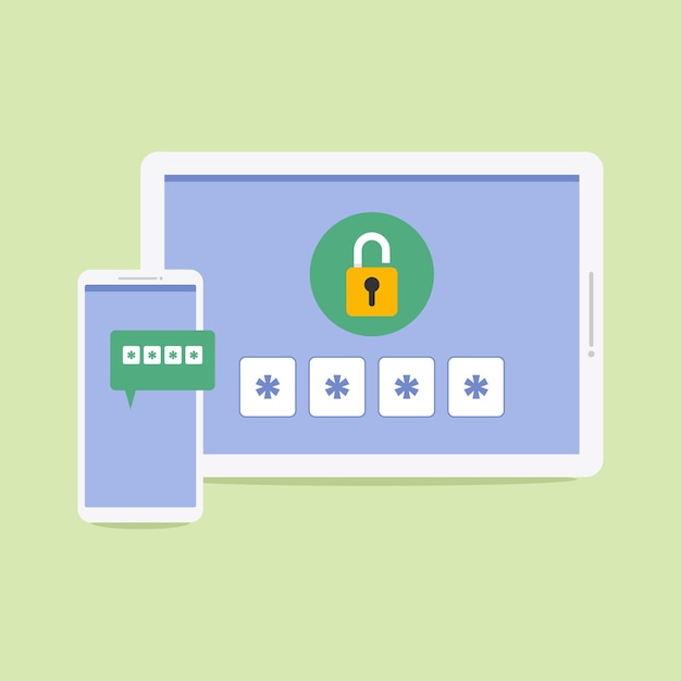 computer password code request for private data online