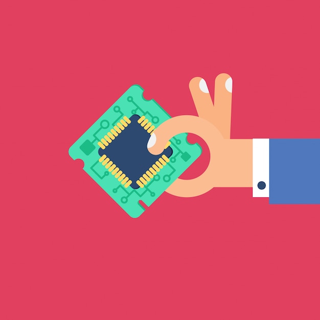 Computer Processor Chip