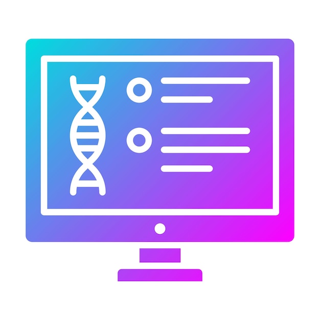 Computer Science vector icon Can be used for Research and Science iconset