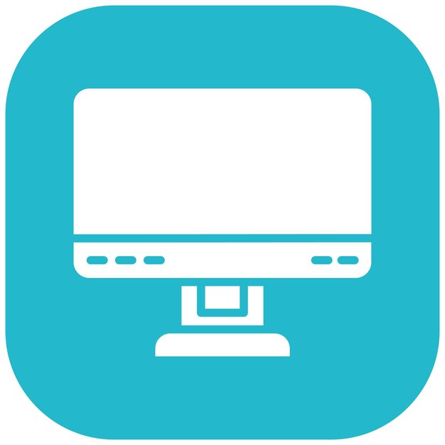 Computer Vector Illustration Style