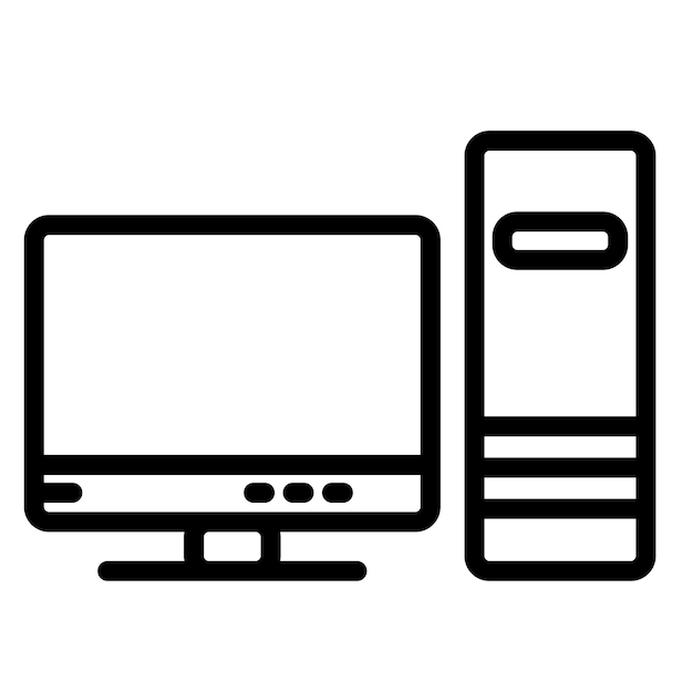 Computer Vector Illustration
