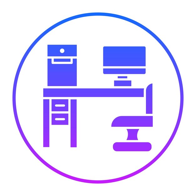 Computer Workstation Icon