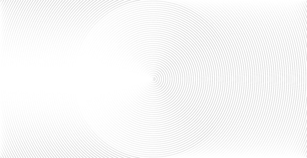 Concentric circle Illustration for sound wave Abstract circle line pattern