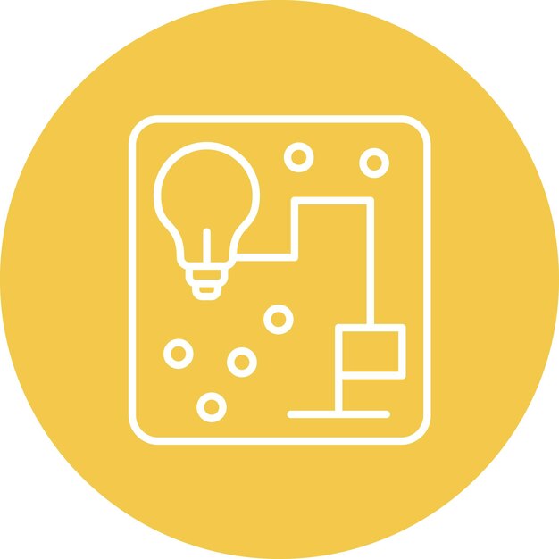 Concept Map icon vector image Can be used for Project Management
