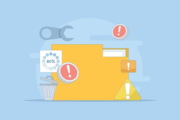 Concept of hdd repair or data recovery process or data backup storage or hardware repair services