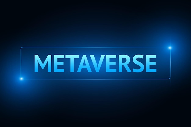 Concept of metaverse Future digital technology NFT game futuristic virtual reality cyber world