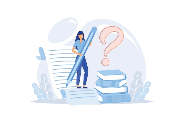 Concept of people frequently asked questions around question marks answer to question metaphor