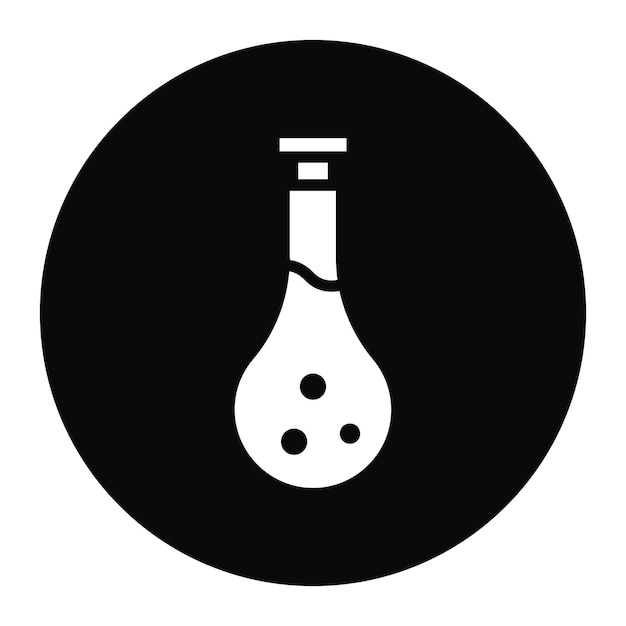 conical flask icon vector image can be used for science