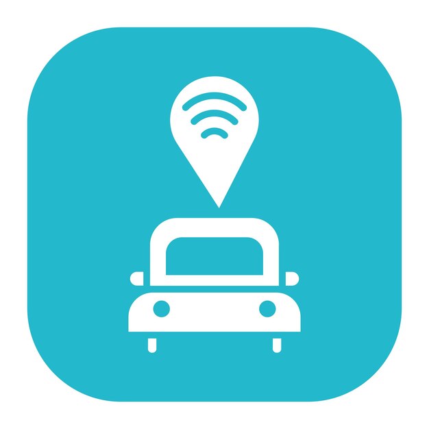 Connected Vehicle Icon