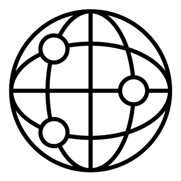connections vector illustration style