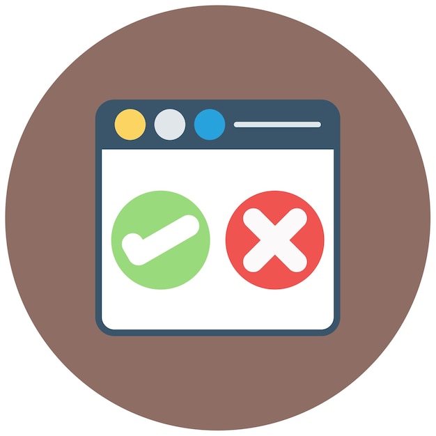 Consent Flat Illustration