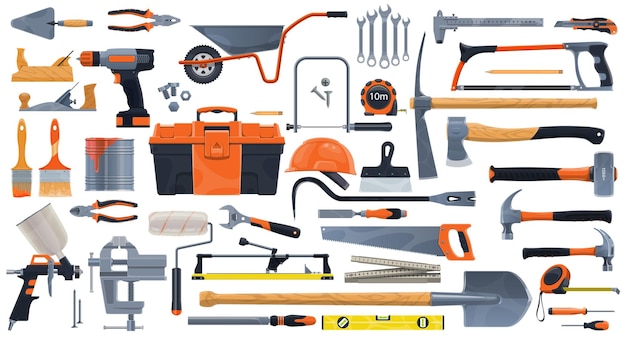 Construction DIY and repair tools
