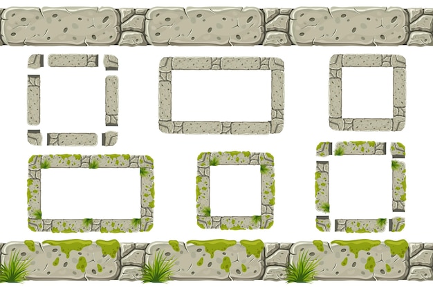 Constructor stone Border and frames