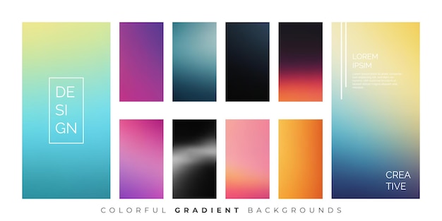 Contemporary Apps Soft Color Fade Set