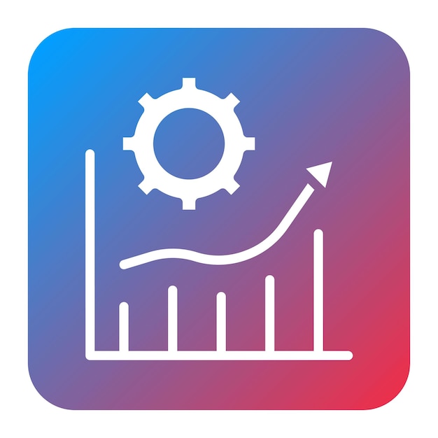 continuous improvement icon vector image can be used for operations management