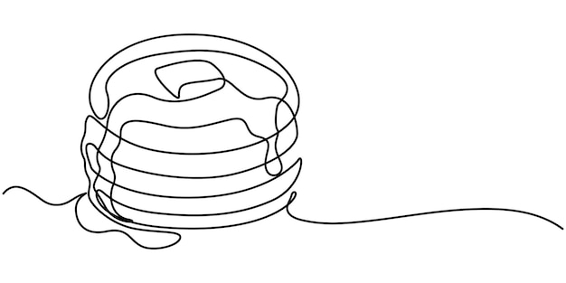 continuous line drawing 10 juli28eps red cherry biscuit cake vector one line continuous drawing