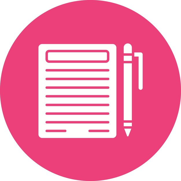 Contract icon vector image Can be used for Business Management
