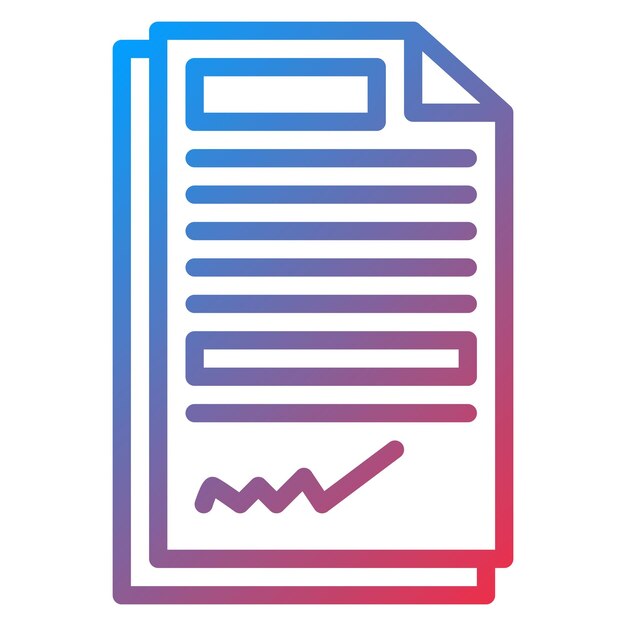 Contract icon vector image Can be used for Human Resource