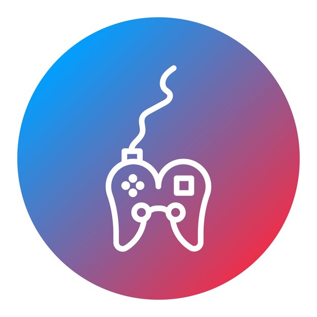 controller icon vector image can be used for gaming ecommerce