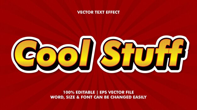 Cool Stuff Text Effect