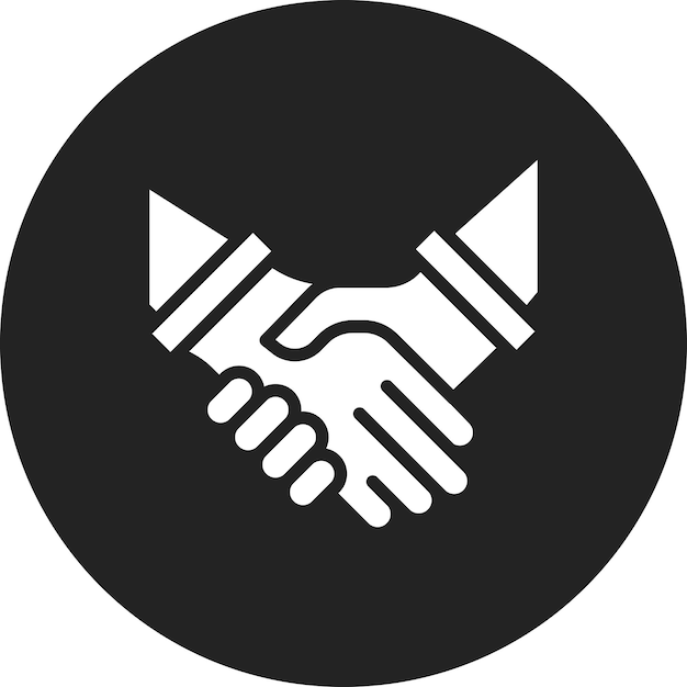 cooperation icon vector image can be used for data science
