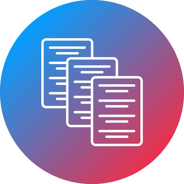 Copy icon vector image Can be used for User Experience