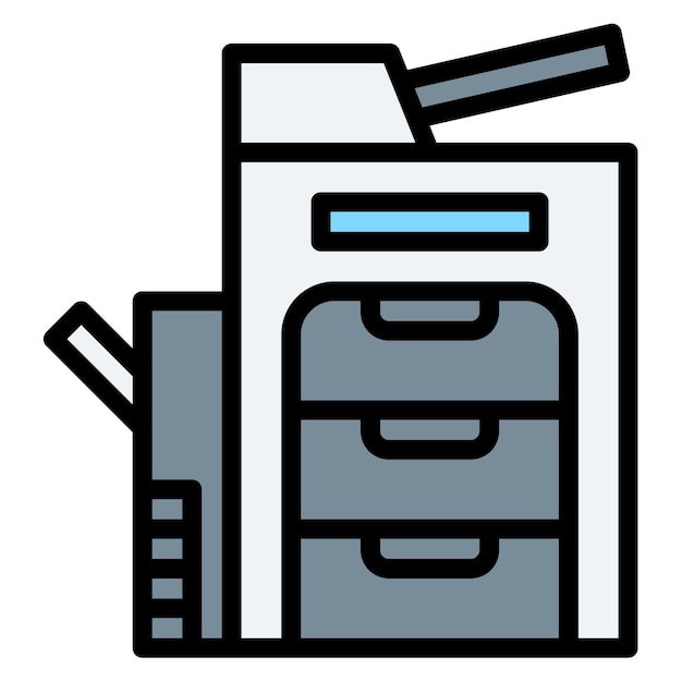 Copy Machine icon vector image Can be used for Printing