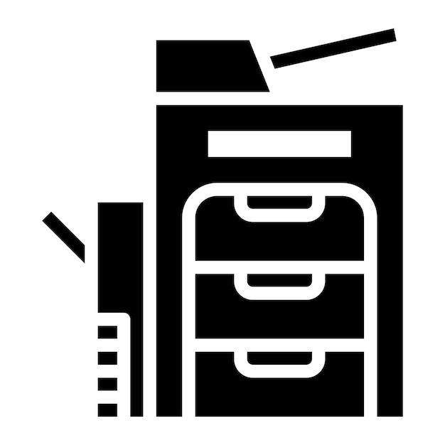Copy Machine icon vector image Can be used for Printing