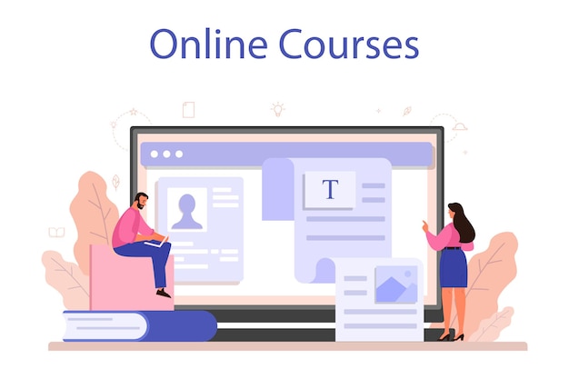 Copywriter online service or platform