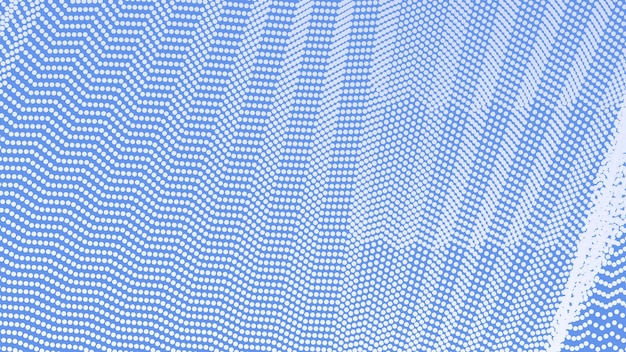 Cornflower blue with halftone abstract background for backdrop or presentation