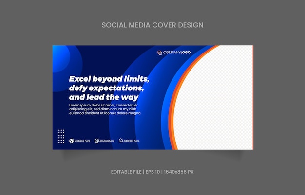 cover banner design business social media design