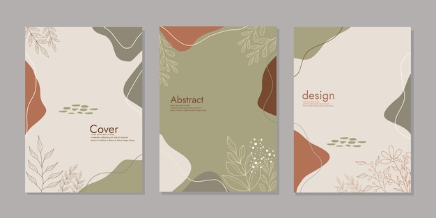 cover design and annual report cover template a4 size for notebooks school books diaries