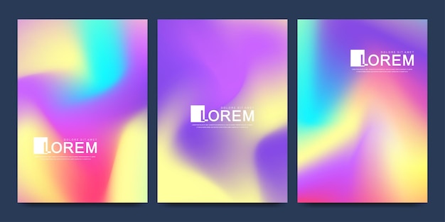 Cover design in pastel colors