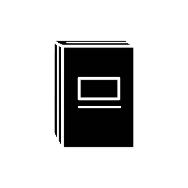 cover to icon transforming books into icons vector template logo trendy flat design