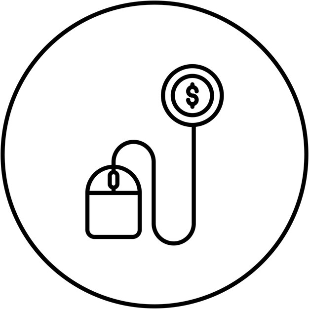 Cpc icon vector image Can be used for Internet Marketing
