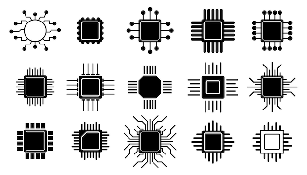 CPU or chips for devices circuit board