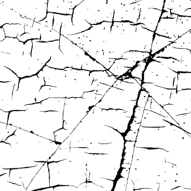 Cracked and Distressed Concrete Texture