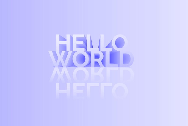 Creative and elegant design text effect template