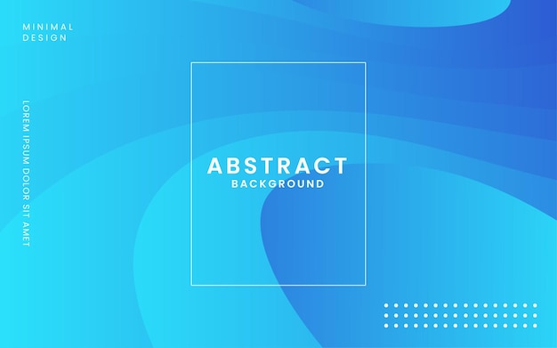 creative blue gradient wave gradient background