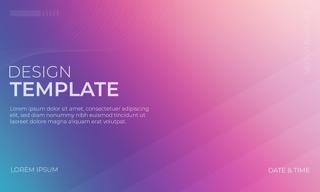 Creative Blue Purple Pink Gradient Background Artwork