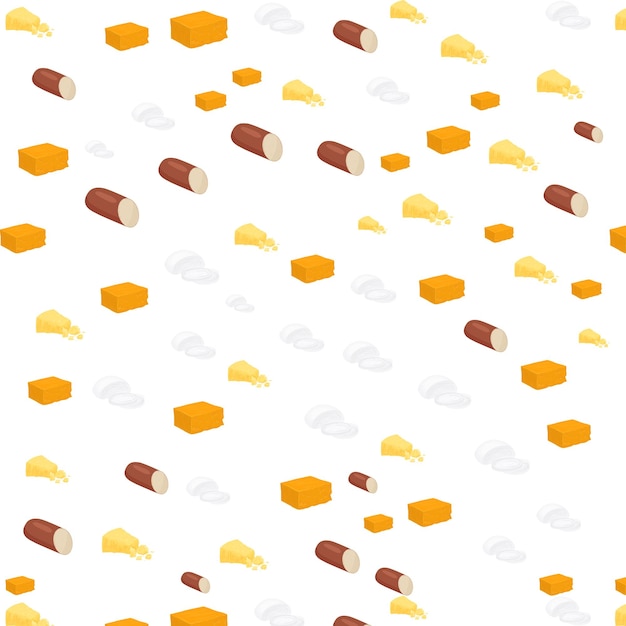 Creative Cheese Pattern for Food Lovers