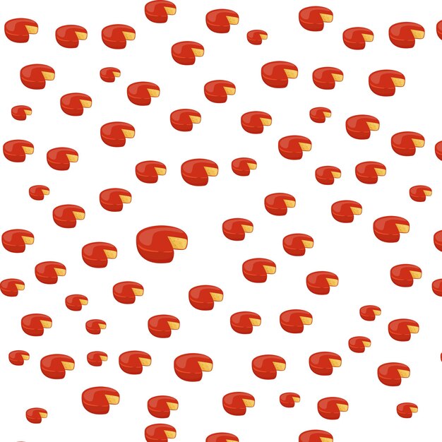 Creative Cheese Pattern for Food Lovers