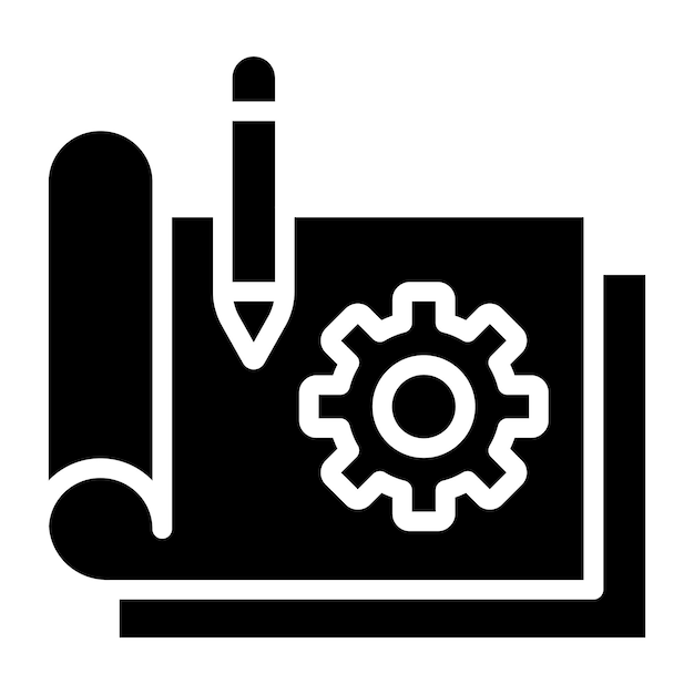 Creative design icon of prototype