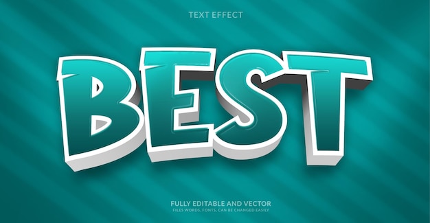 Creative Editable Bold Text Effect