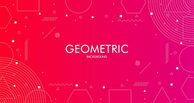 creative geometric background design with graphic elements for background design background design