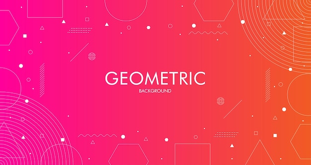 creative geometric background design with graphic elements for background design background design