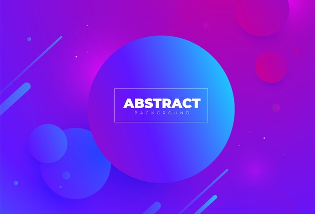 Creative geometric  Wallpaper. cirqle . purple and blue. Trendy gradient shapes composition.  .